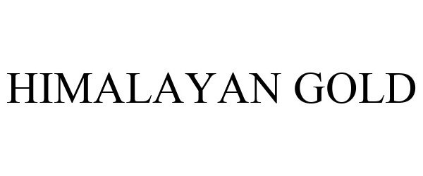 Trademark Logo HIMALAYAN GOLD