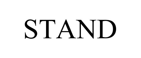 Trademark Logo STAND