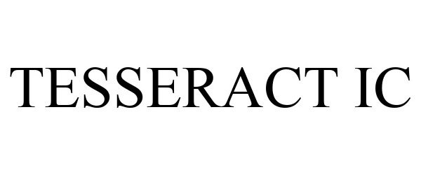 Trademark Logo TESSERACT IC