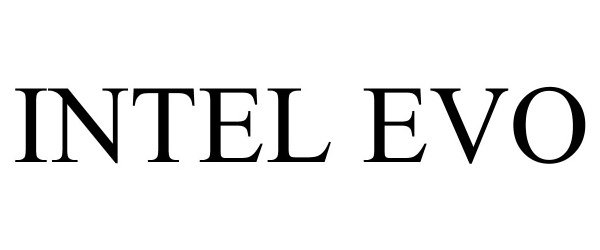 Trademark Logo INTEL EVO
