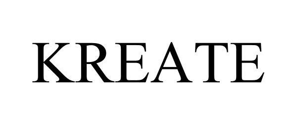Trademark Logo KREATE