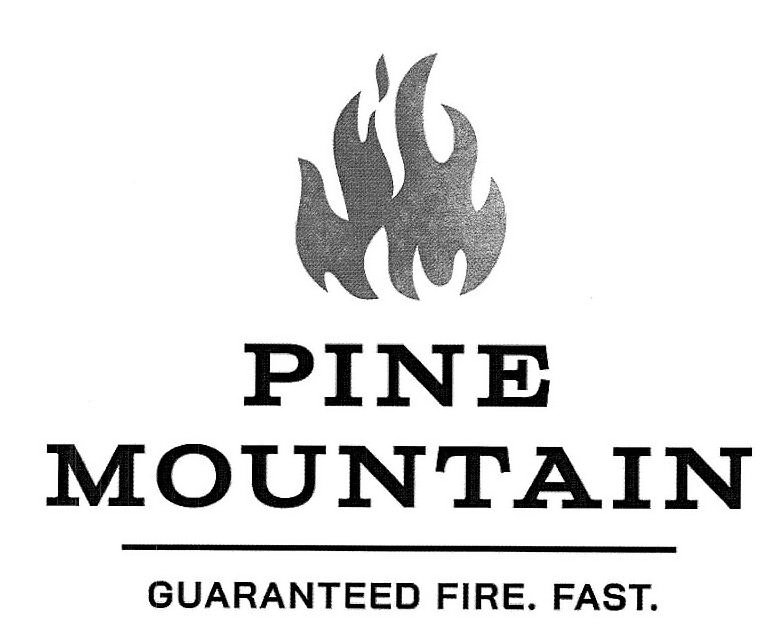 Trademark Logo PINE MOUNTAIN GUARANTEED FIRE. FAST.