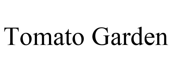 Trademark Logo TOMATO GARDEN