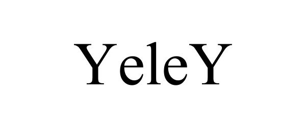 Trademark Logo YELEY