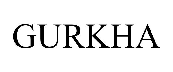 Trademark Logo GURKHA