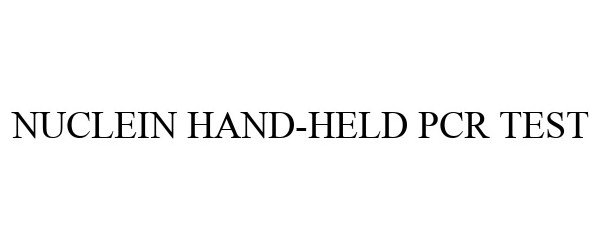Trademark Logo NUCLEIN HAND-HELD PCR TEST