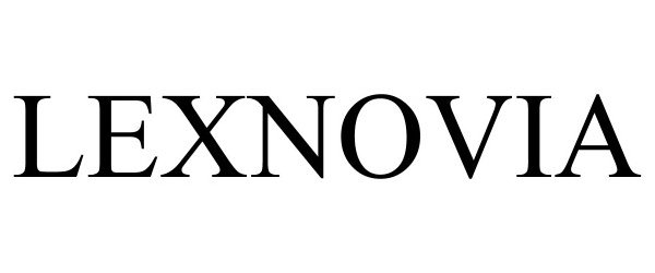 Trademark Logo LEXNOVIA