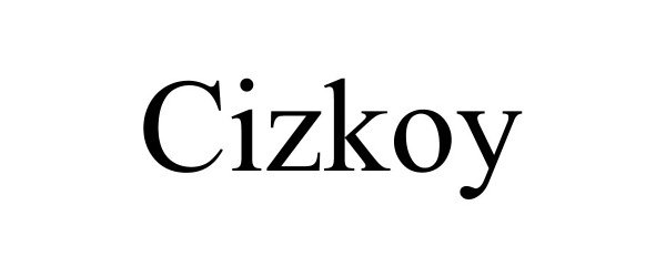 Trademark Logo CIZKOY