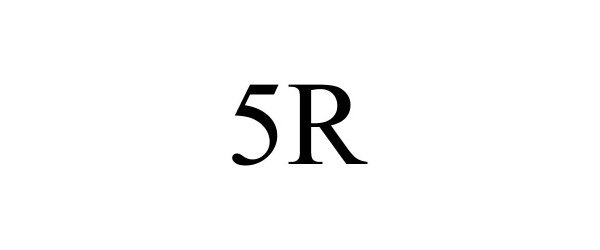 Trademark Logo 5R