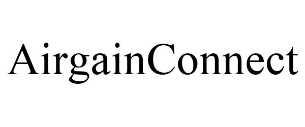 Trademark Logo AIRGAINCONNECT