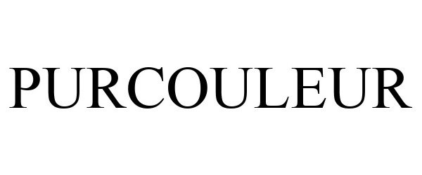Trademark Logo PURCOULEUR