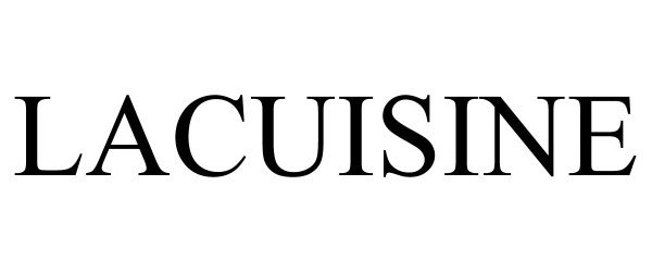 Trademark Logo LACUISINE