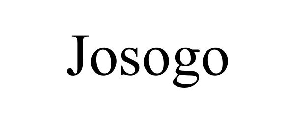 Trademark Logo JOSOGO