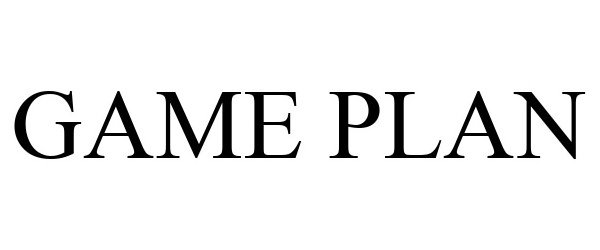 Trademark Logo GAME PLAN