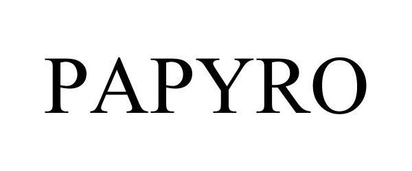  PAPYRO