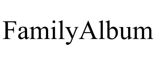 Trademark Logo FAMILYALBUM