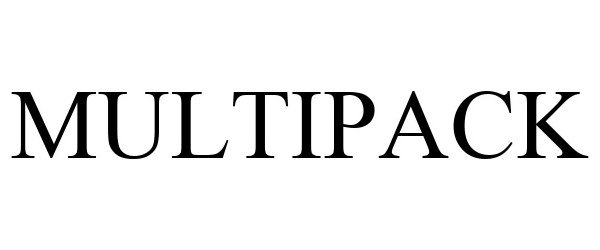 Trademark Logo MULTIPACK