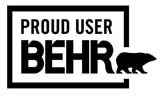 Trademark Logo PROUD USER BEHR AND DESIGN