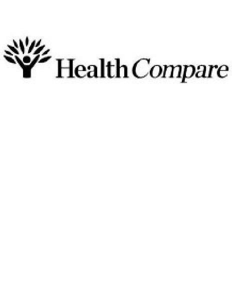Trademark Logo HEALTHCOMPARE