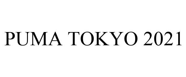 Trademark Logo PUMA TOKYO 2021
