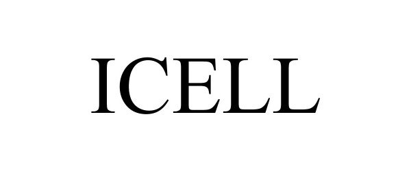 Trademark Logo ICELL