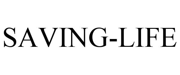 Trademark Logo SAVING-LIFE