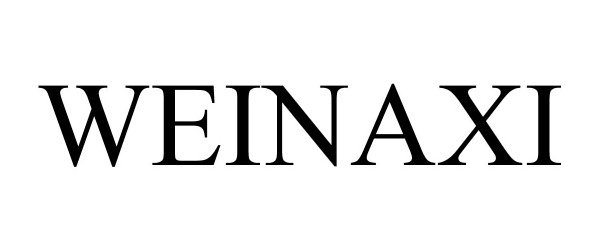Trademark Logo WEINAXI