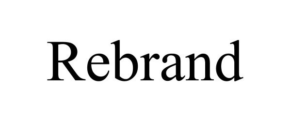 Trademark Logo REBRAND