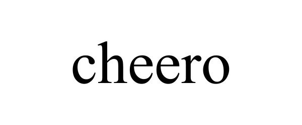 Trademark Logo CHEERO