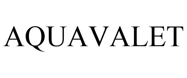 Trademark Logo AQUAVALET