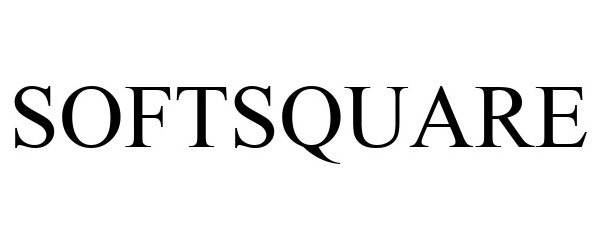 Trademark Logo SOFTSQUARE
