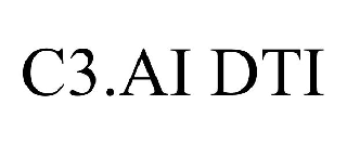 Trademark Logo C3.AI DTI