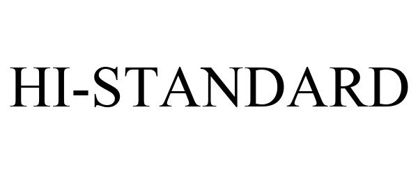 Trademark Logo HI-STANDARD