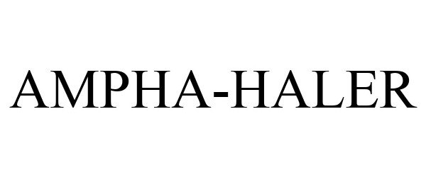 Trademark Logo AMPHA-HALER