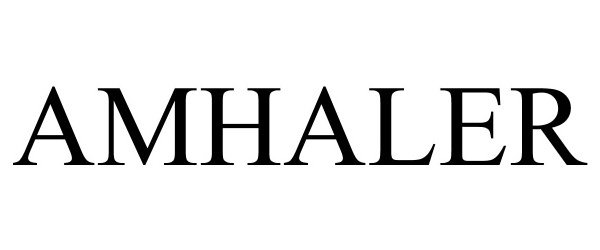 Trademark Logo AMHALER