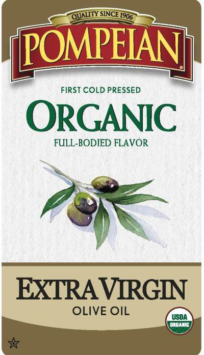  POMPEIAN FIRST COLD PRESSED ORGANIC FULL-BODIED FLAVOR EXTRA VIRGIN OLIVE OIL
