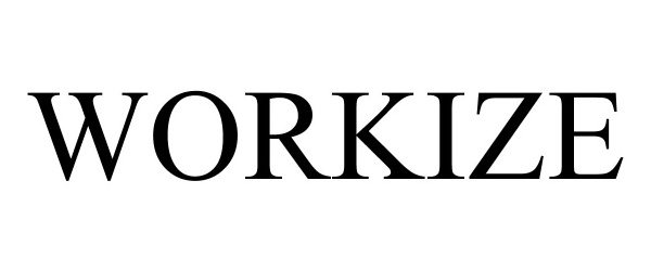 Trademark Logo WORKIZE