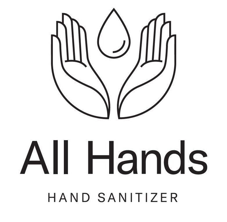 Trademark Logo ALL HANDS HAND SANITIZER