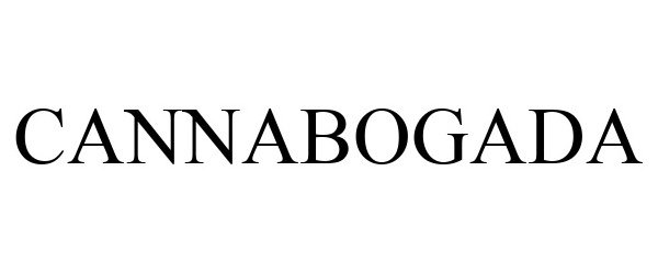 Trademark Logo CANNABOGADA