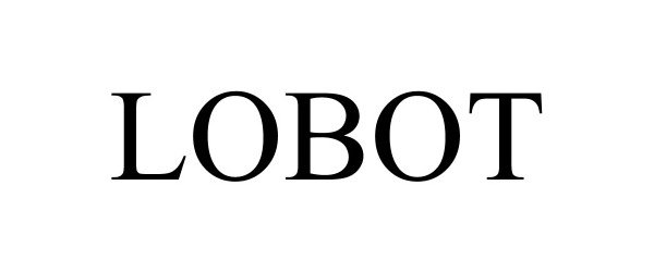 Trademark Logo LOBOT