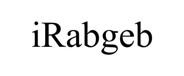 Trademark Logo IRABGEB