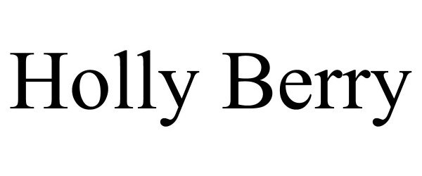 Trademark Logo HOLLY BERRY