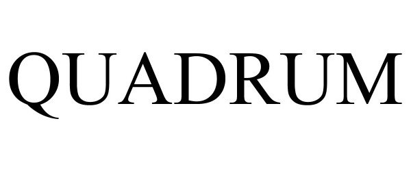 Trademark Logo QUADRUM