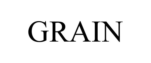 Trademark Logo GRAIN