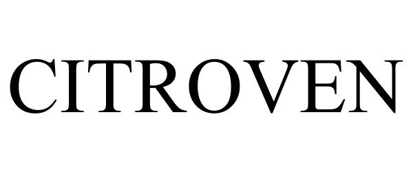 Trademark Logo CITROVEN