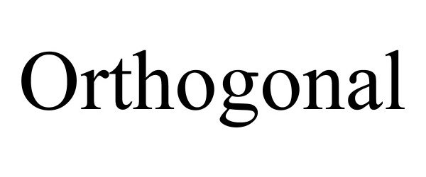 ORTHOGONAL