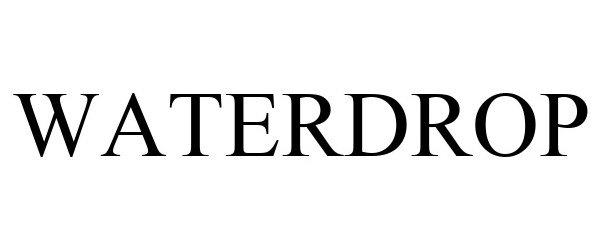 Trademark Logo WATERDROP