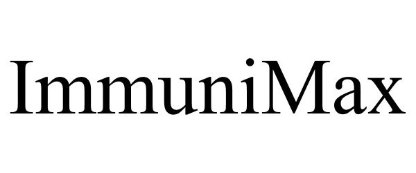 Trademark Logo IMMUNIMAX