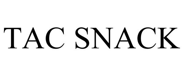 Trademark Logo TAC SNACK
