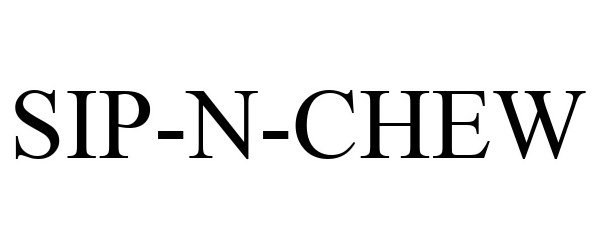 Trademark Logo SIP-N-CHEW